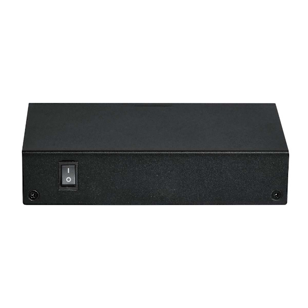 Long Range 5-Port Gigabit PoE+ Switch med 4 PoE+ porte og DIP-switch