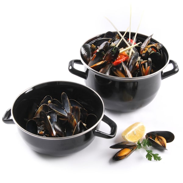 Sinisimpukkakattila kannella 2,3 l - Hendi 625002