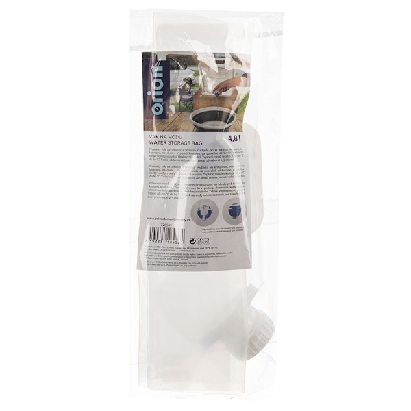 Sammenfoldelig vandtank til camping og havearbejde