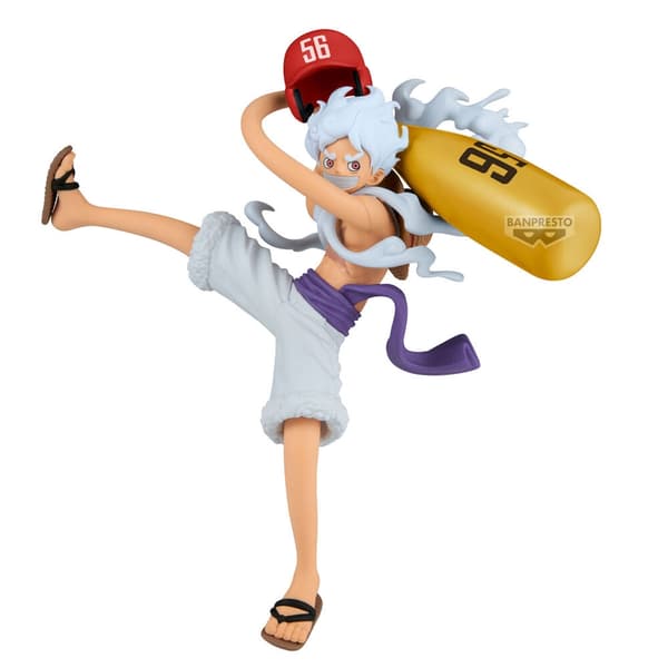 One Piece Monkey D. Luffy Gear 5 Battle Record -figuuri 17cm