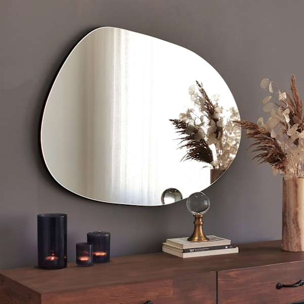 Dekorativ spegel Gusto Mirror - Svart