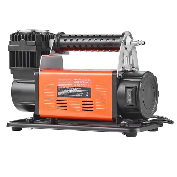 12V dækpumpe, luftkompressor, 150 PSI, digital måler