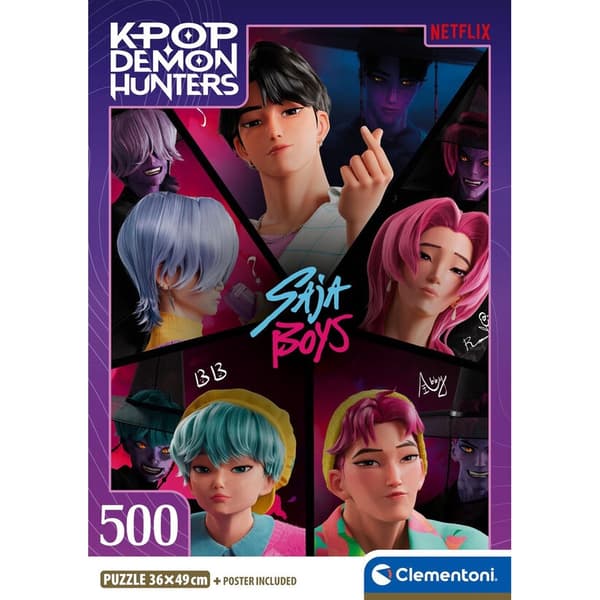 Kpop Demon Hunters pussel 500 bitar