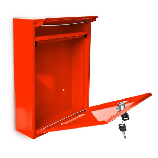Design postkasse 35 cm i forskellige farver