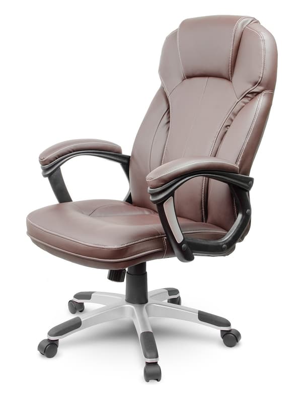 Luksus læder kontorstol - Sofotel EG-222 Brun