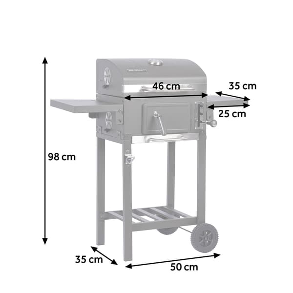 Berdsen BD-892 musta hiiligrilli kannella
