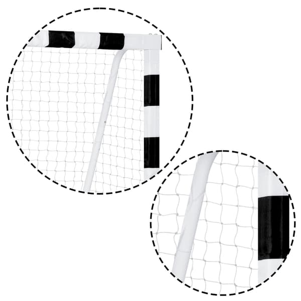 Fodboldmål 300 x 160 x 90 cm NS-460 sort/hvid