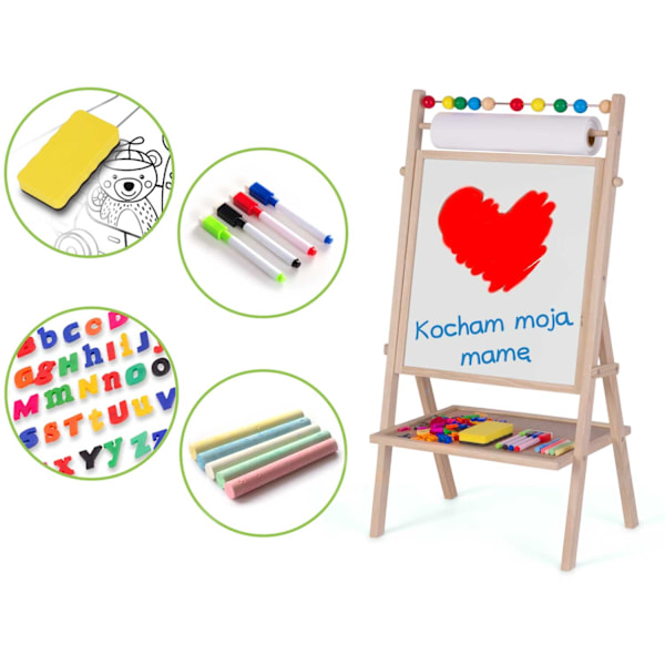 Magnetisk roterbar griffeltavla Ricokids