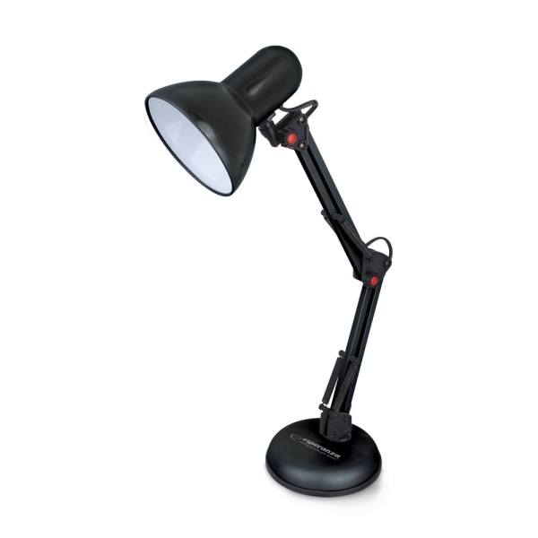 Esperanza Skrivebordslampe E27 Avior Sort Sort