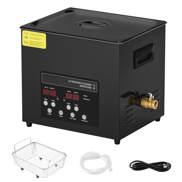 10L ultralydsrenser, 40kHz digital varmetimer