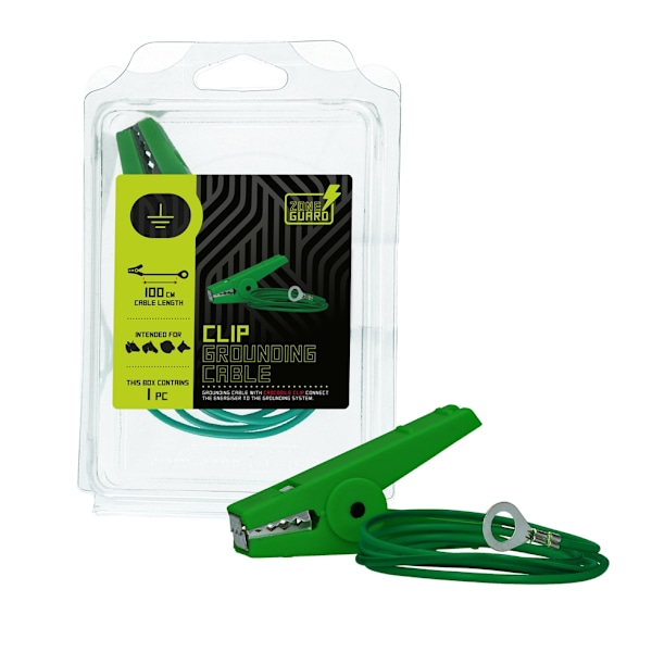ZoneGuard Clip jordforbindelseskabel 100 cm