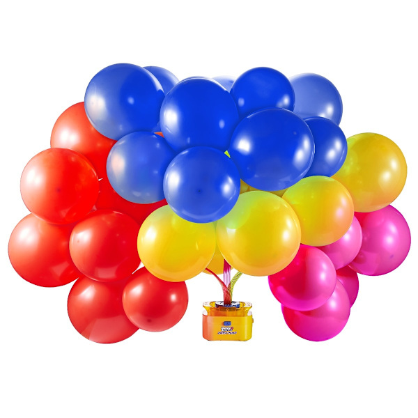 Bunch O Balloons Kit - 16 rosa ballonnen med pompa
