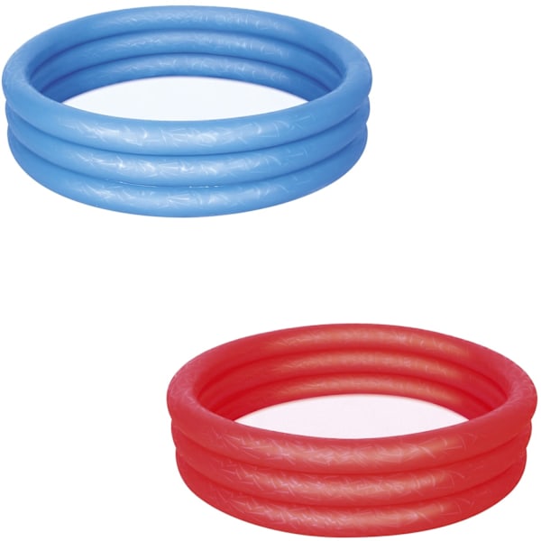 Oppustelig pool 122 x 25 cm Bestway 51025 - rød