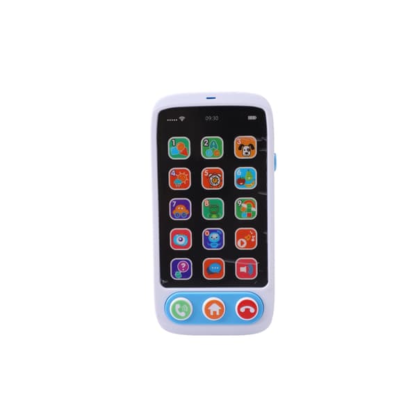 Legetøjs-smartphone til børn, flersproget, lyseffekter