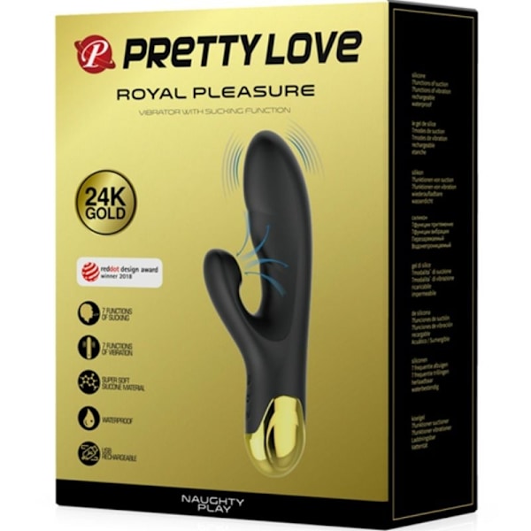 Pretty Love - Smart fræk leg Vibration og sug