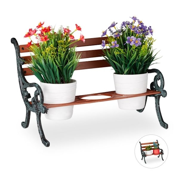 Mini blomsterbænk