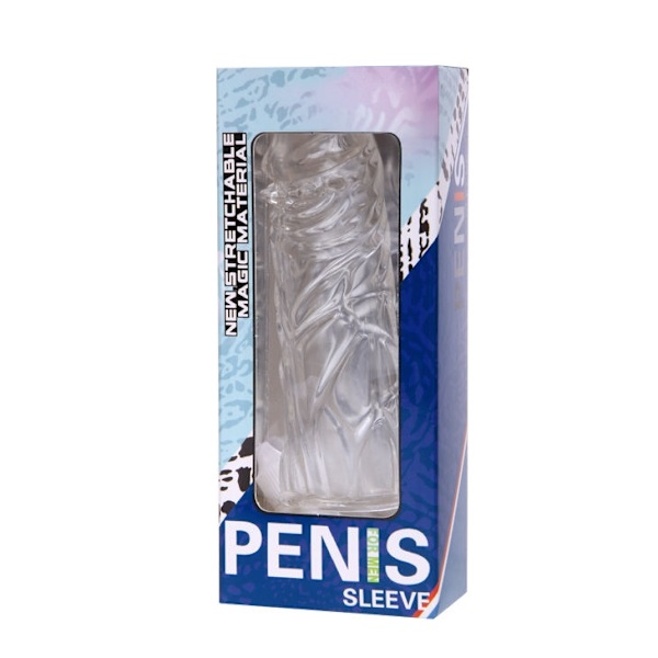 Baile - Rosa Stimulerande silikonpenisskydd 13 Cm
