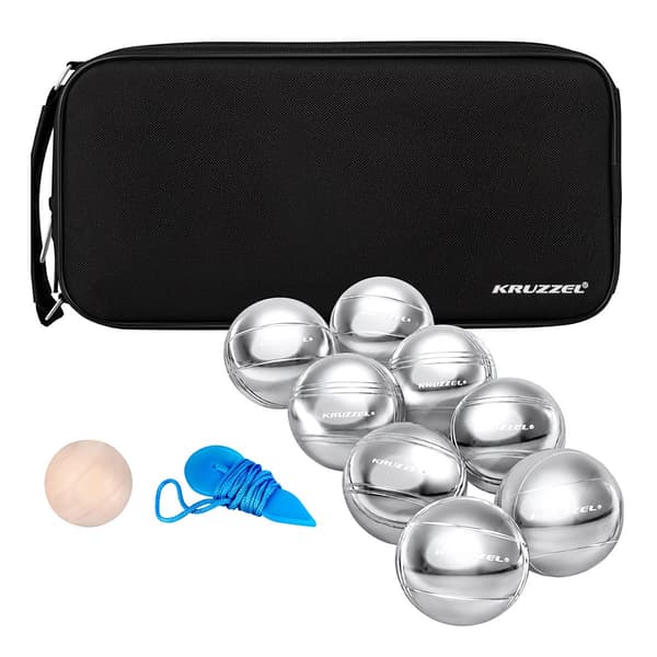Boulebollar 8 bollar + lock KRUZZEL 22915
