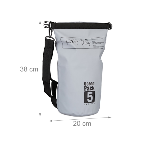 Ocean Pack 5 liter vattentät