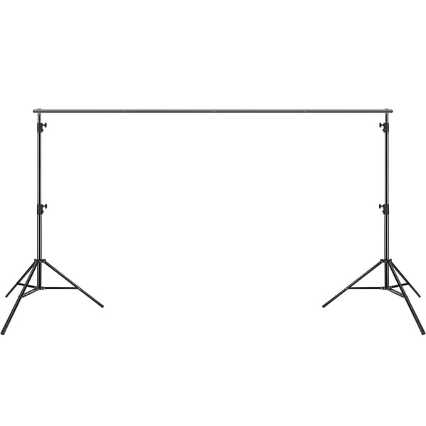 Fotobaggrundsstativ 3,6 x 3,2 m, 6 klemmer, taske