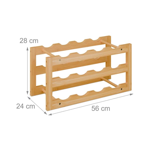 Viiniteline 12 pullolle