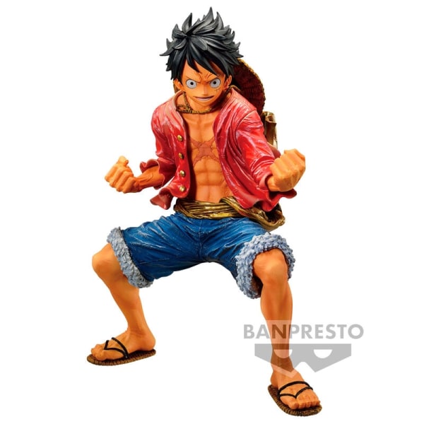 One Piece Banpresto Krönika Konstnärskungen Apan D. Luffy 18 cm