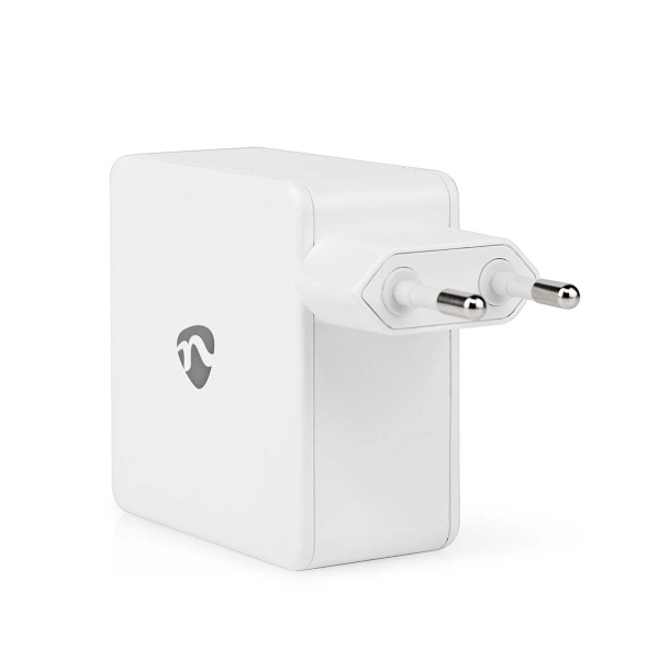Väggladdare | 100 W | GaN | Snabbladdnings funktion | 3.0 / 5.0 A | Antal utgångar: 1 | USB-C™ | Automatiskt val av Spänning