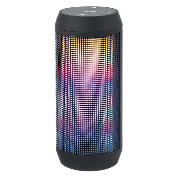 Esperanza Bluetooth Højttaler Med Indbygget Fm Radio Og Led Lys Fado Sort