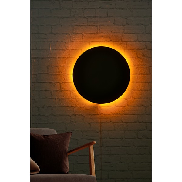 Dekorativ Led Lighting Circle - Gul