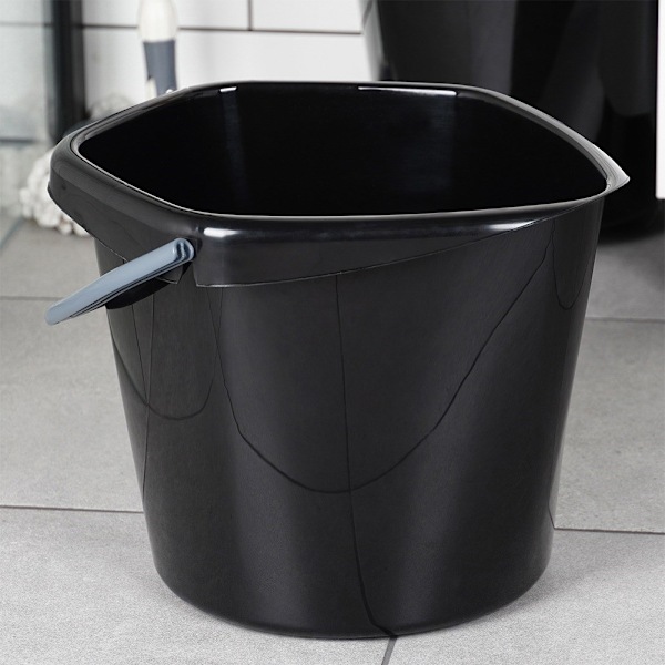 Sort plastspand 14 l