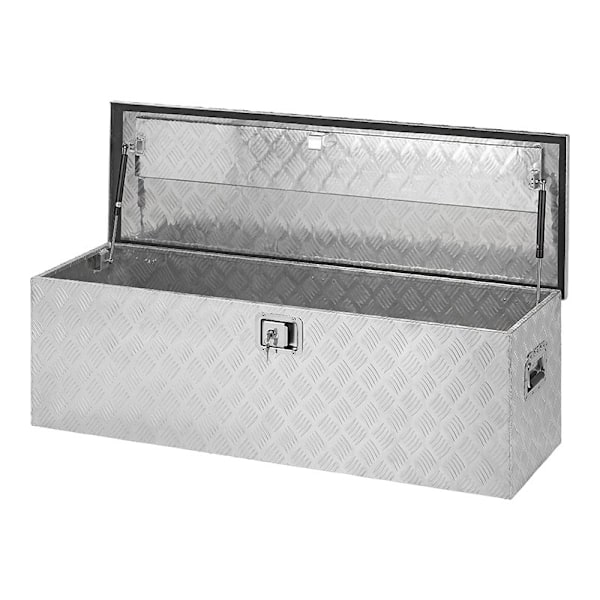 Trailerverktygslåda aluminium 1240 x 400 x H380 mm