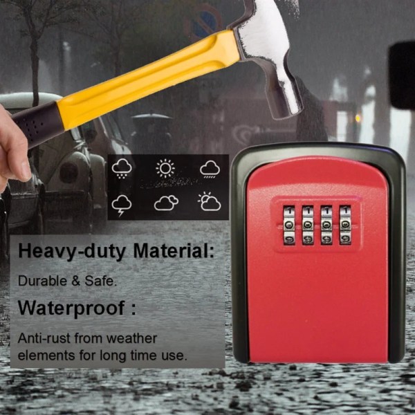 Herzberg HG-03817: Ny smart vattentät nyckellös säkerhetsdosa -