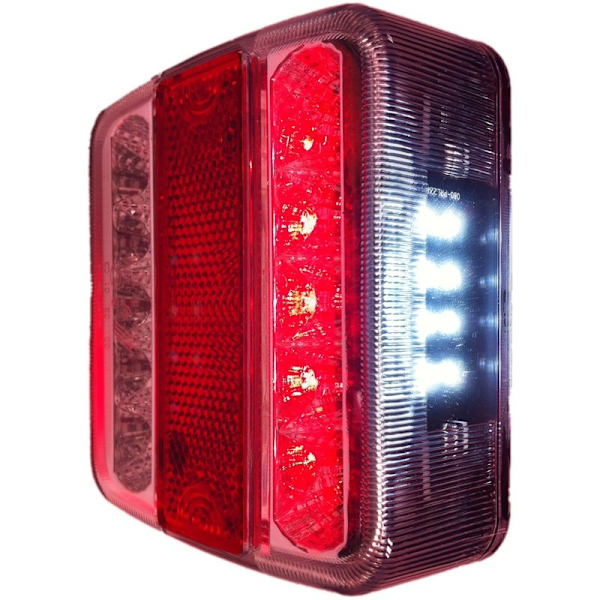 Takavalo 4 toimintoa 98x105mm 14LED, 5-nastainen EC läpipainopakkauksessa