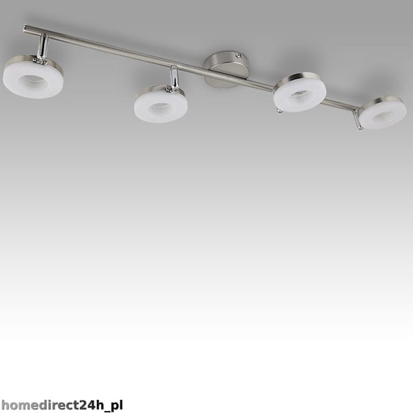 Moderne LED-lampe med 4 justerbare LED-ringe