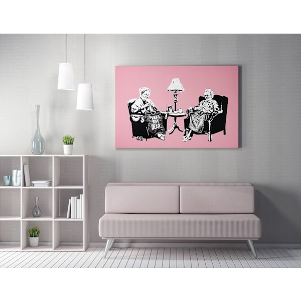 Dekorativt lærredsmaling WY141 (70 x 100)