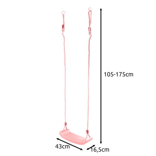 Plastgynge - pink 25445