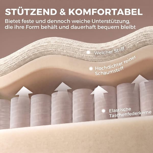 3-sitssoffa, krämvit, chenilleklädsel, ingen montering