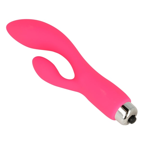 Ohmama - Vibraattori kanin kanssa 12,5 cm Pinkki