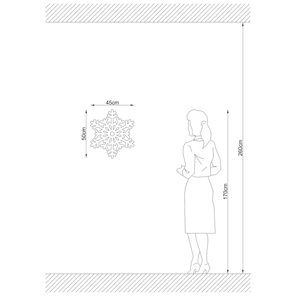Vägglampa W-052