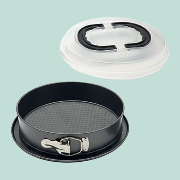 Springform för kakform, kolstål, non-stick, lock