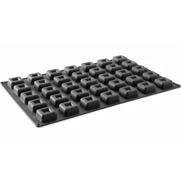 Silikonform för praliner, mousser och bakverk 570 x 375 mm - fyrkantig