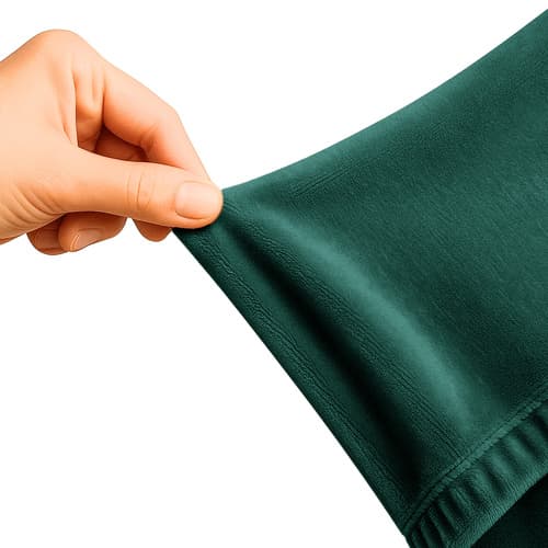 Mørkegrønt Sofabetræk, Stretch Fit 190-230cm