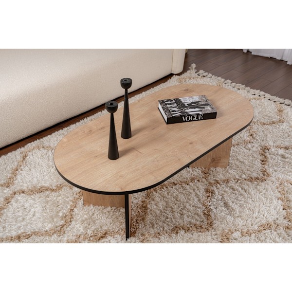 Sofabord Sable - Safir Eg, Sort