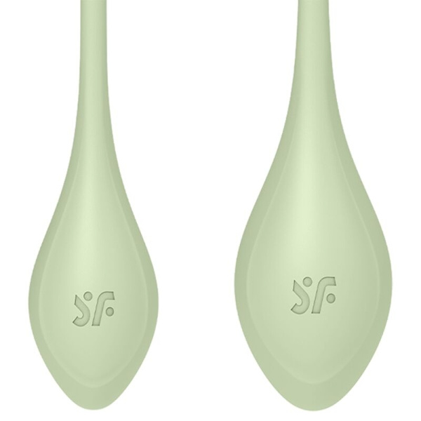 Satisfyer - Yoni Power 2 -harjoitussetti vihreä