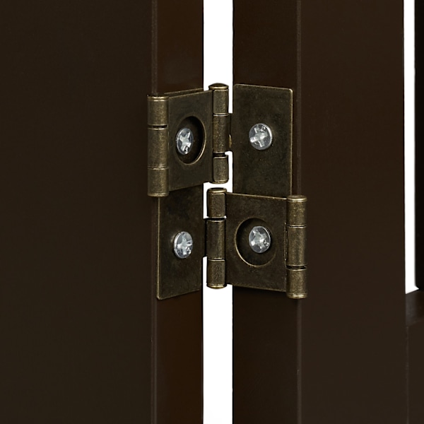 Ruskea turvaportti ovella 70 cm
