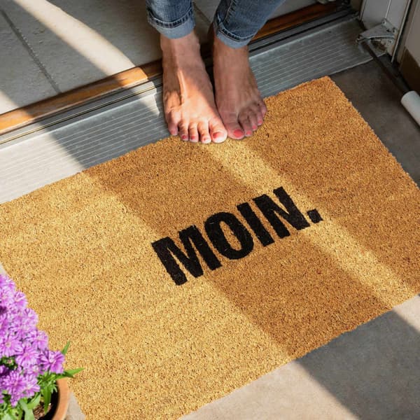 Dörrmatta i kokos "Moin."