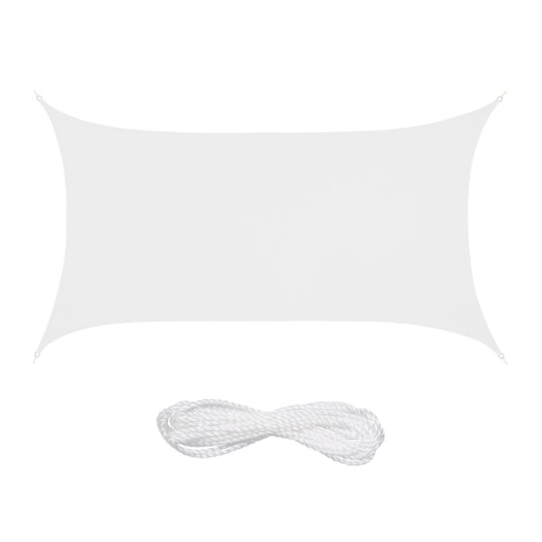 Rektangulär markis i polyester