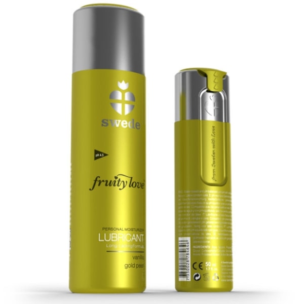 Swede - Fruity Love Lubricant Vanilla Guld Päron 50 Ml