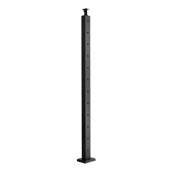 Kabelräckesstolpar 4-pack, 42 ​​tum, SUS304, svarta