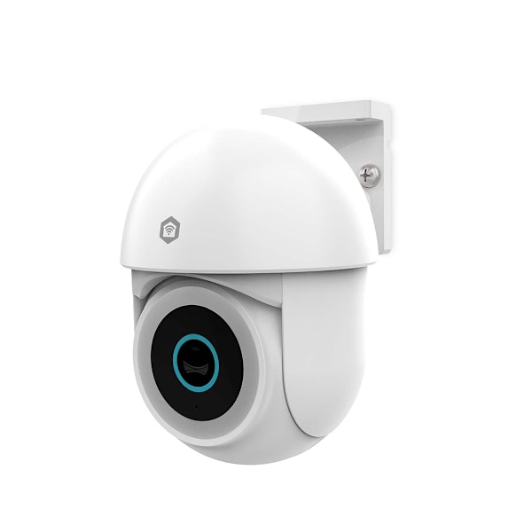 SmartLife utomhuskamera | Wi-Fi | Spotlight | 3MP Full HD 1296p | Panorering | IP65 | Cloud Storage (tillval) / microSD (ingår ej) / Onvif | 5 V DC |